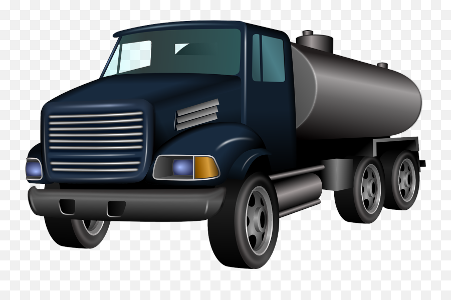 Truck Transportation Vehicle Gasoline - Clipart Oil Tanker Truck Emoji,Fire Truck Emoji