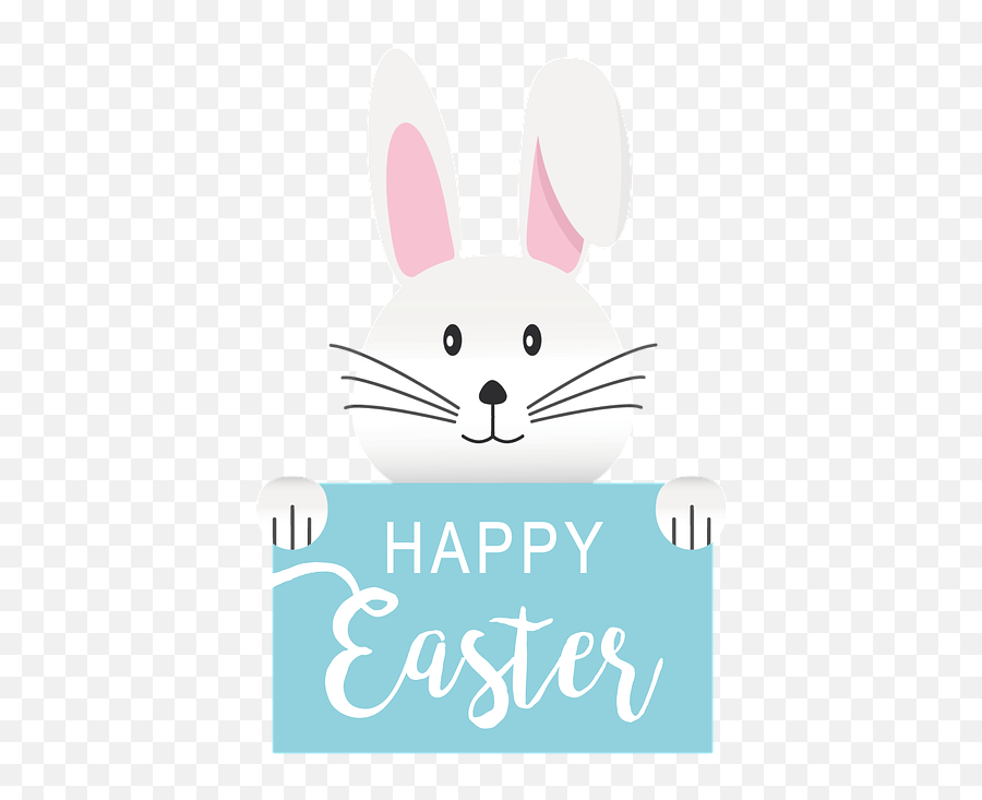 Happy Easter Bunny - Cartoon Emoji,Rabbit Egg Emoji