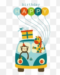 Stickers For Birthday - Card Design Boss Emoji