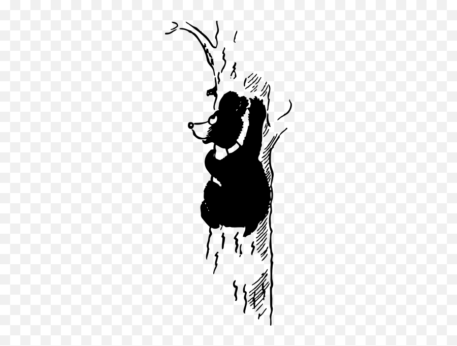 Bear Up A Tree - Bär Klettert Bär Auf Baum Emoji,Fire Emoji Png