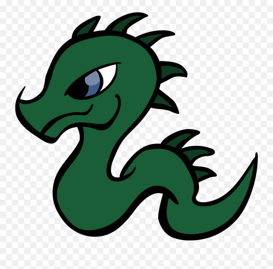 Baby Dragon Vector Clipart Image - Dragon Clip Art Emoji,Fish Horse Emoji