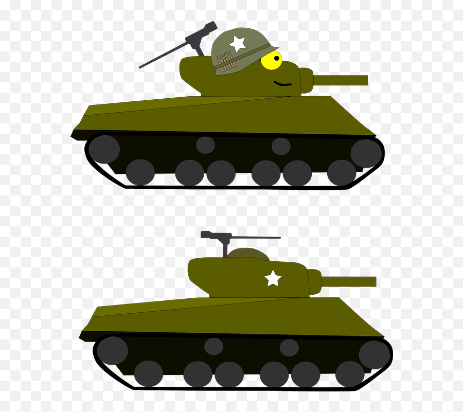 Free Tanks Fish Vectors - M4 Sherman Tank Drawing Emoji,Battle Tank Emoji