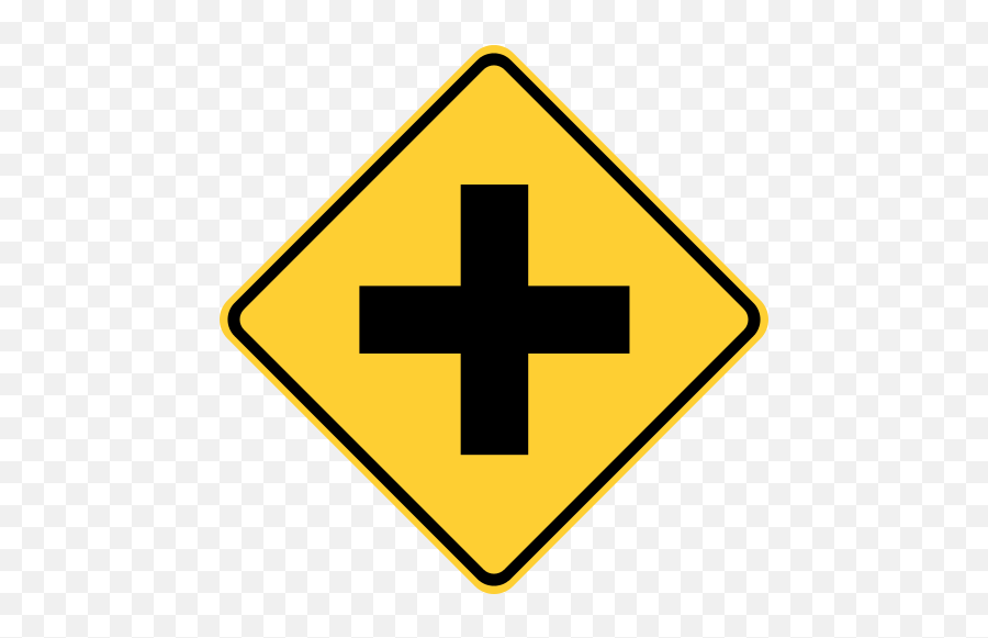 Tree Of Good And Evil - 4 Way Intersection Sign Emoji,Crossing Finger Emoji