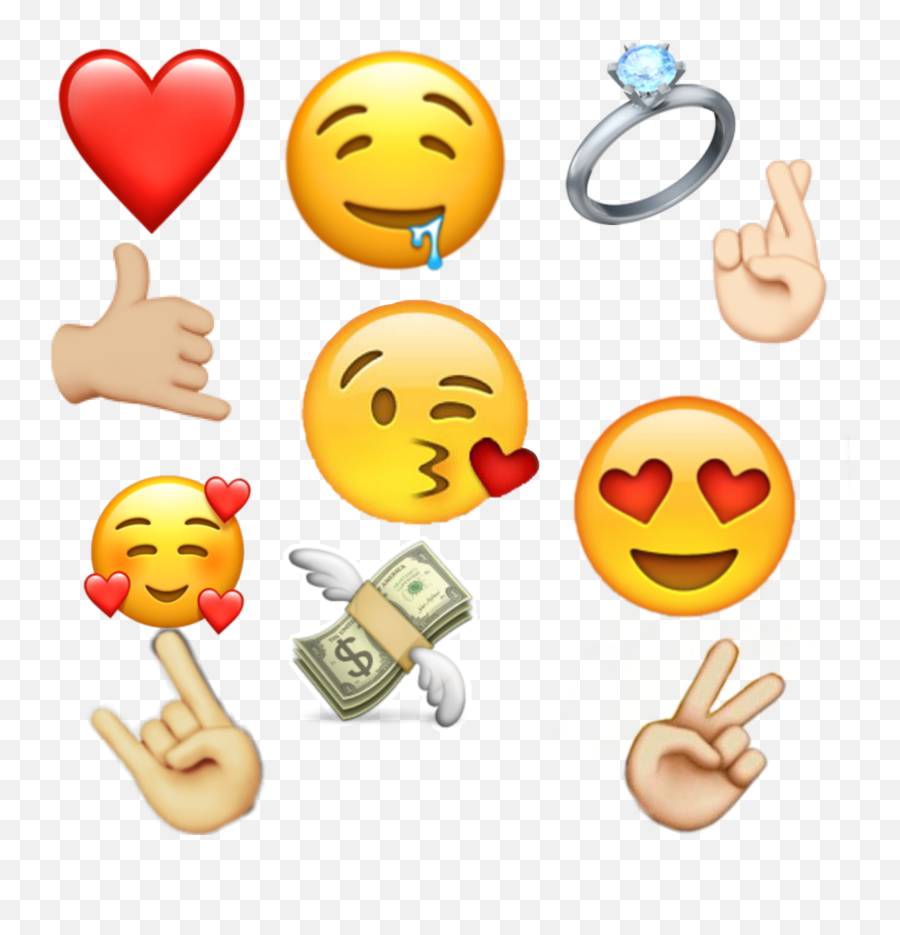 Fave Emojis Iphone Ones - Emoticons With Meaning,Finger Emoji Iphone