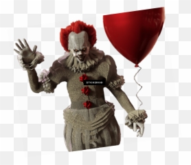 Download It Pennywise With Red Balloon Png Image With No - Chucky Png Emoji,Red Balloon Emoji