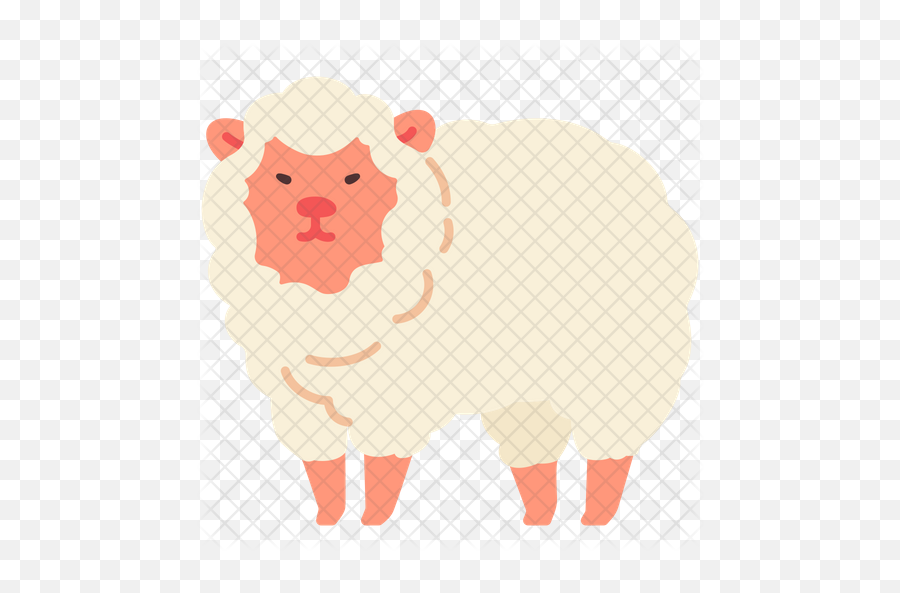 Sheep Icon - Sheep Emoji,Lamb Emoji