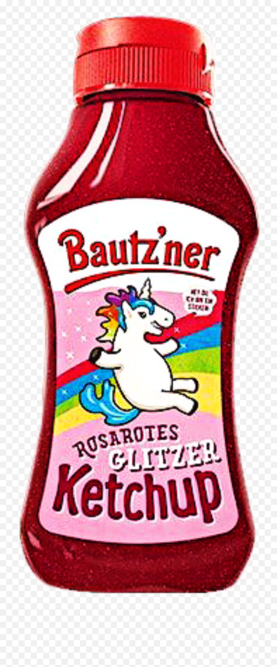 Ketchup Unicorn Giltter - Bautzner Emoji,Ketchup Emoji