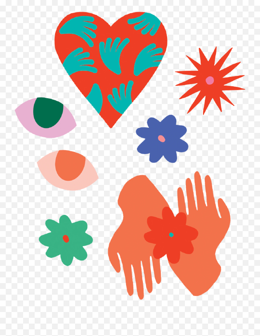 Heart Flower Eyes - Illustration Emoji,Gucci Emoji
