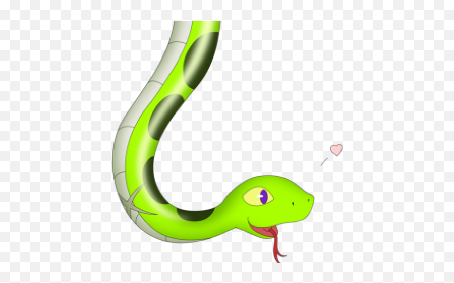 Smooth Green Snake Clipart Powerpoint - Png Snake Cute Snake Cartoon Png Emoji,Snake Emoji Png