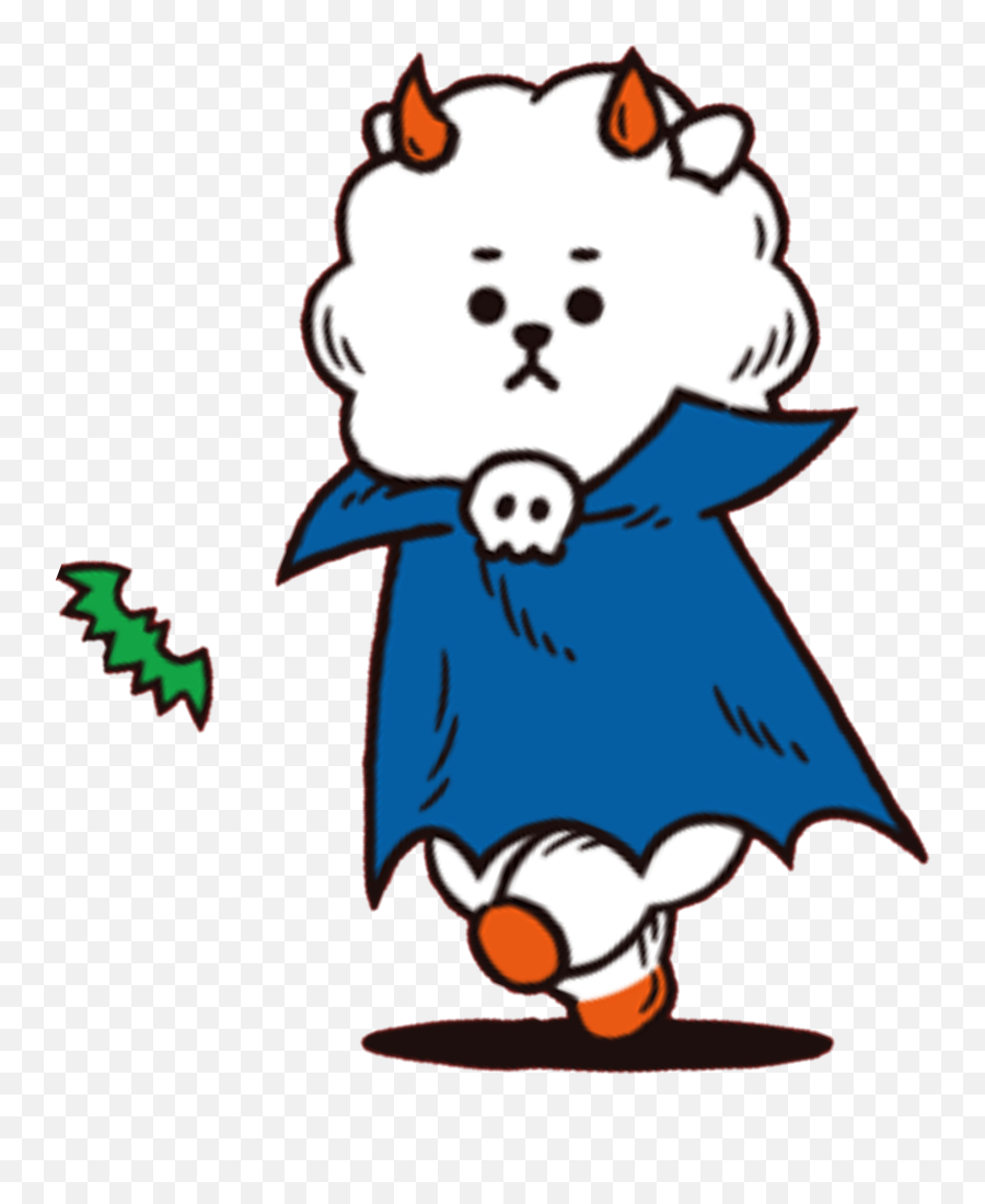 Rj Bt21 Halloween - Sticker By Bt21 Bts Emoji,Bt21 Emoji