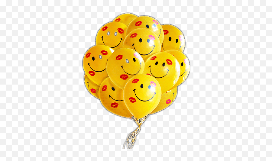 Balloon Balony Sweet Cute Love - Happy Sunday Funny Images Gif Emoji,Ballons Emoji
