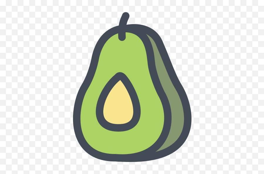 Icon - Guacamole Icon Emoji,Avocado Emoji Transparent