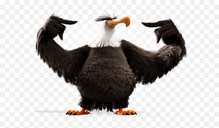 Mighty Eagle Sony Pictures Animation Wiki Fandom - Eagle From Angry Birds Emoji,Eagle Emoji