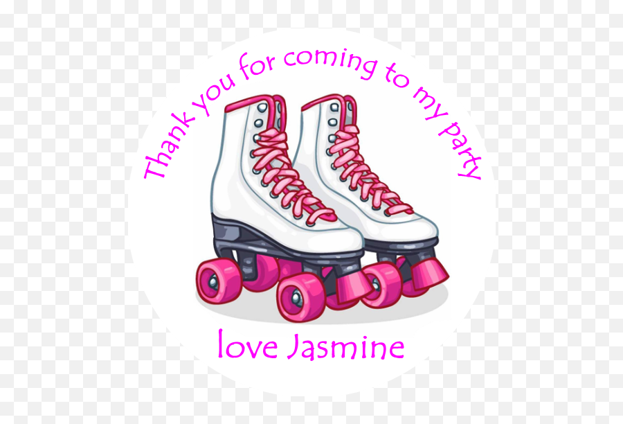 Roller Boots - Princess Thank You Card Emoji,Roller Skate Emoji