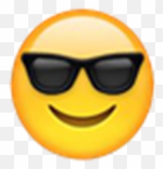 Donation T - Transparent Background Sunglass Emoji