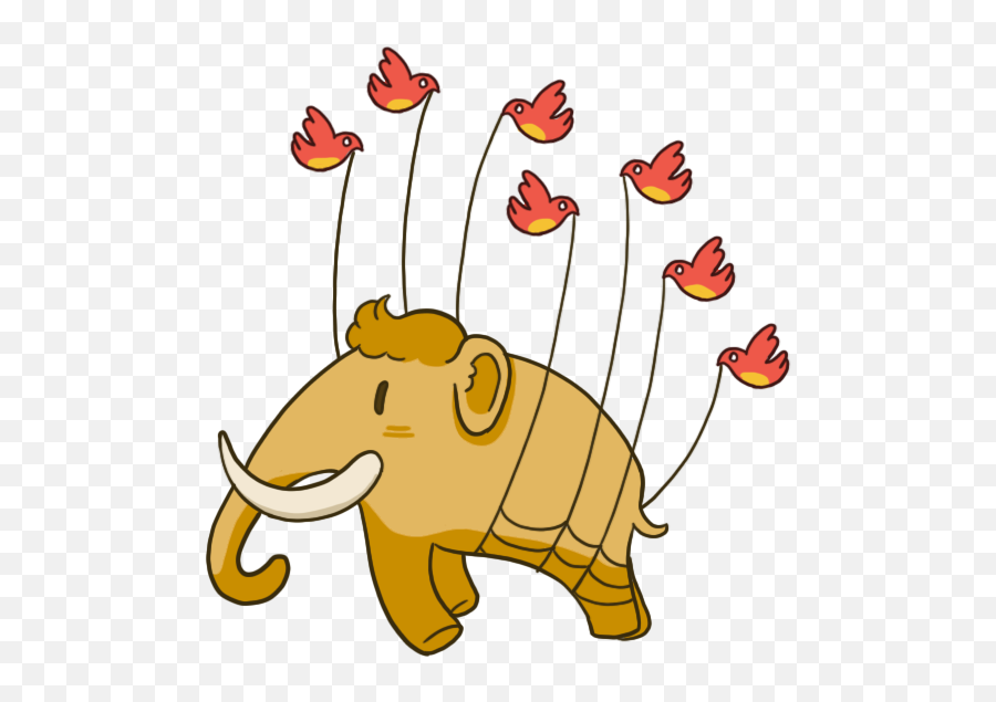 Laura Kalbag - Mastodon Social Mascot Emoji,Moan Emoji