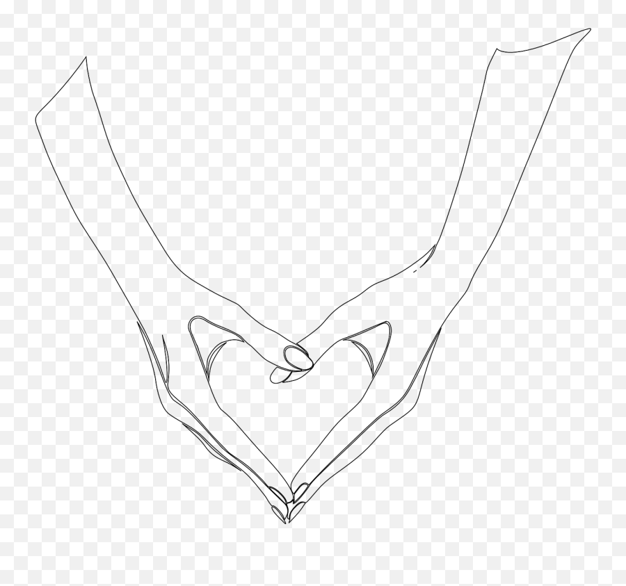Heart Valentine Love Romantic Romance - Sketch Emoji,Floating Hearts Emoji