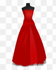 Png Gown Red Robe - Women In Gown Vector Png Emoji,Emoji Robe