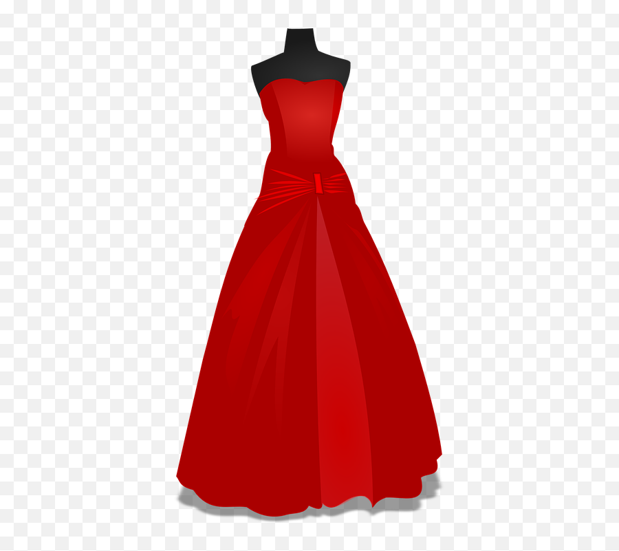 Png Gown Red Robe - Women In Gown Vector Png Emoji,Emoji Robe