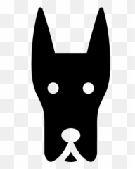 Dog Head Icon At Getdrawings - Silhouette Of Dog Head Emoji,Black Dog Emoji