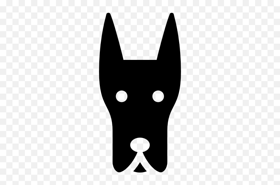 Dog Head Icon At Getdrawings - Silhouette Of Dog Head Emoji,Black Dog Emoji