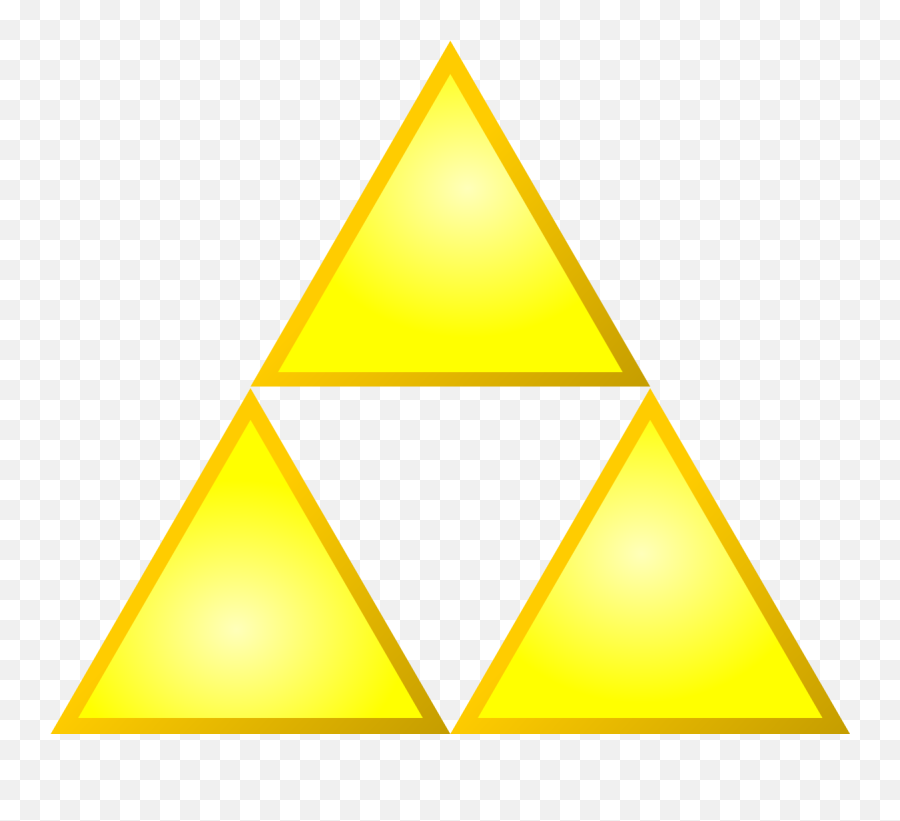 Triforce - Legends Of Zelda Triforce Emoji,Knight Emoji