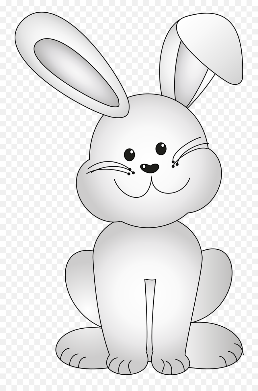 Easter Bunny Easter Hare Free Vector - Påskeharen Png Emoji,Rabbit Egg Emoji