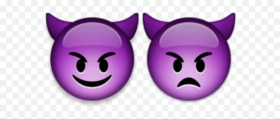 Diablito Morado - Demon Emoji,Significado De Este Emoji ??