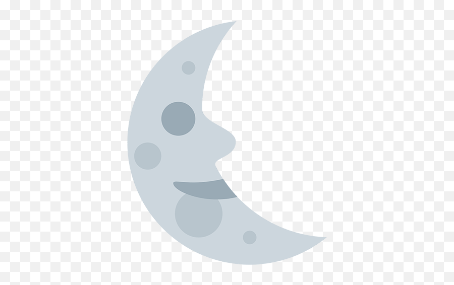 Last Quarter Moon With Face Emoji For - Last Quarter Moon With Face,Quarter Emoji