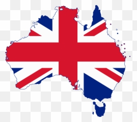Delightful Australian Flag Clip Art - Map Of United Kingdom Emoji