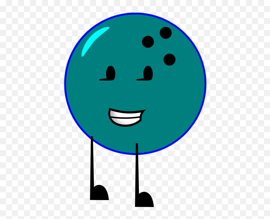 Bowling Ball - Bfdi Blue Bowling Ball Emoji,Bowling Emoticon