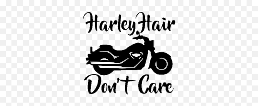 Harleydavidson Harley Motorcycle Biker - Harley Hair Dont Care Emoji,Motorcycle Emoji Harley