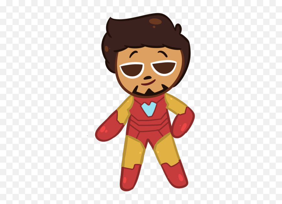 Running Man Au - Iron Man Cookie Run Emoji,Running Man Emoji