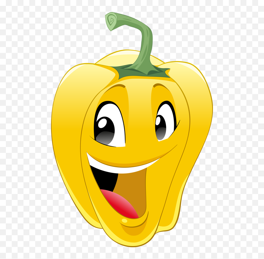 Funny Smile Transparent Png Clipart - Funny Fruits And Vegetables Clipart Emoji,Free Funny Emoticon