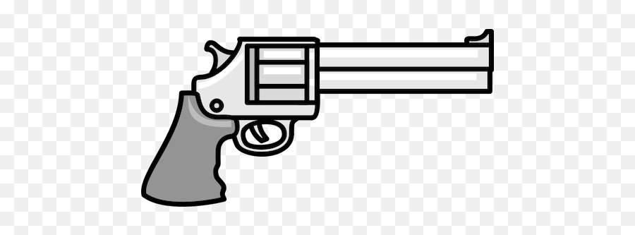 Simple Handgun - Gun Clipart Png Emoji,Old Gun Emoji