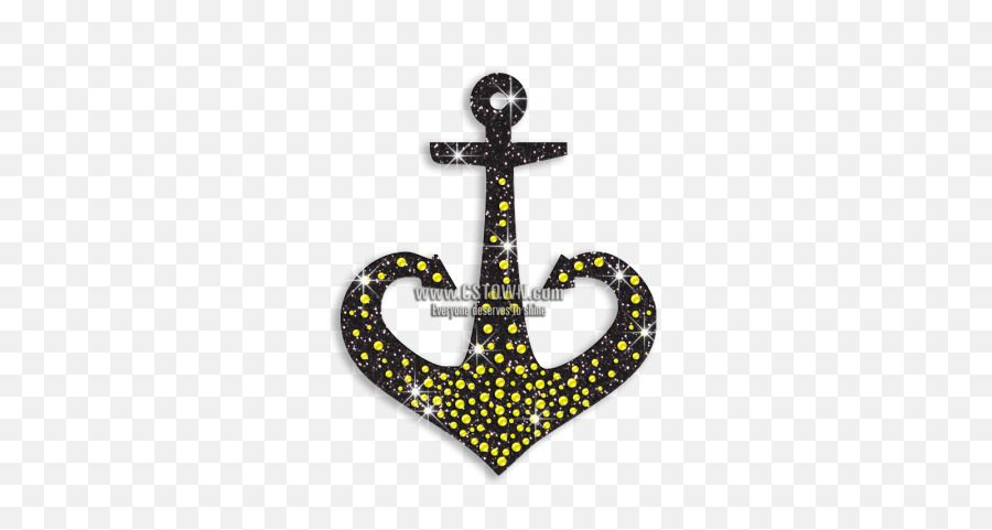 Anchor Symbol Iron - Cross Emoji,Anchor Emoticon