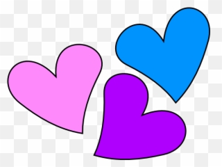 3 Hearts Transparent Png Clipart Free - Cutie Mark Emoji