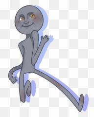Creepy Moon Emoji -