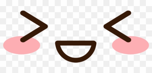 Download Hd Emoticones Caritas Kawaii - Kawaii Heart Clip Kawaii Face Transparent Background Emoji,Emoticones