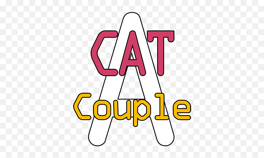 Cat Couple A - Parallel Emoji,Cat Emoticons