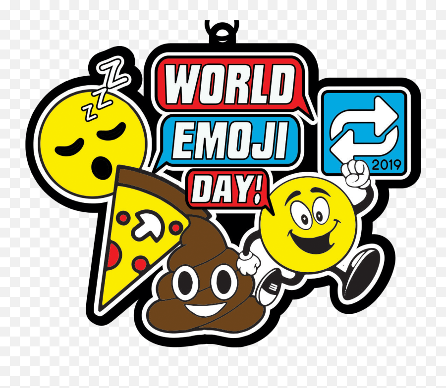 World Emoji Day 1 Mile 5k 10k 13,Celebrate Emoji