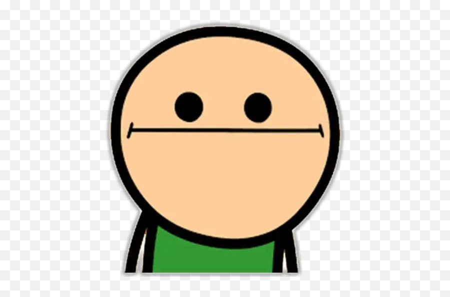 Cyanide 1 Stickers For Whatsapp - Cyanide And Happiness Profile Emoji,Peach Emoticon