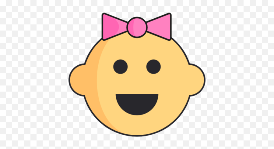 Free Baby Girl Icon Symbol - Icon Png Baby Girl Emoji,Sleeping Baby Emoji