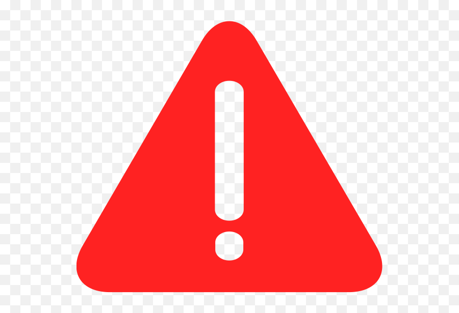 Warning Sign Png Attention Caution - Issue Icon Emoji,Caution Sign Emoji