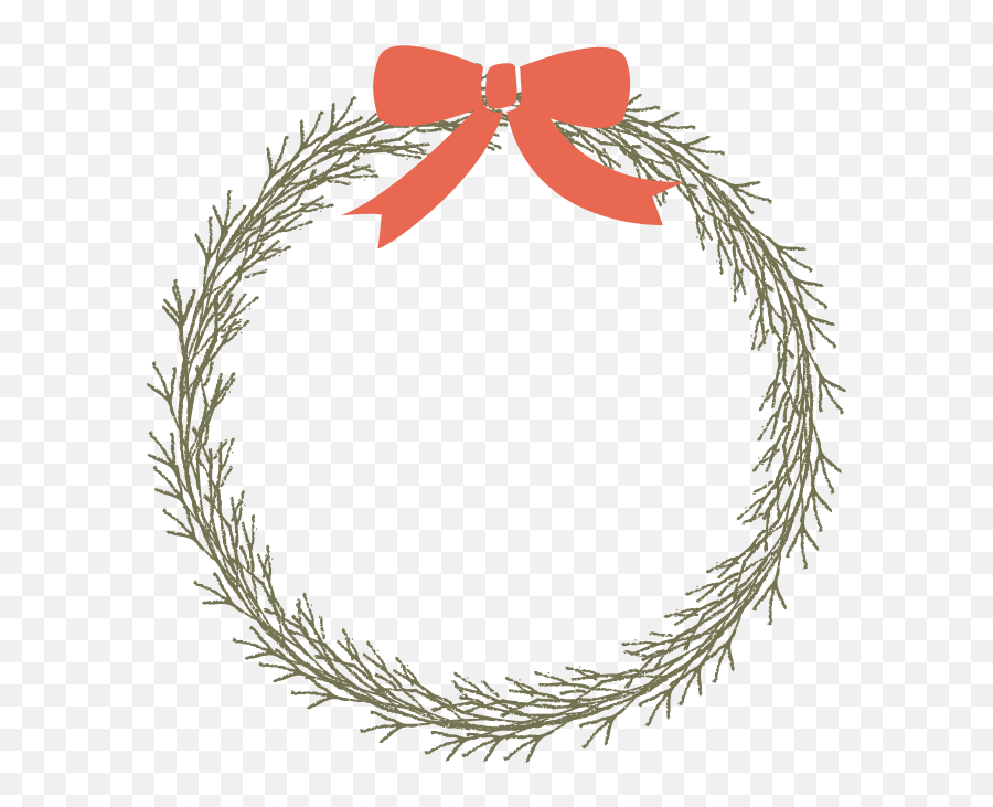 Christmas Wreath With Bow Free Svg File - Svgheartcom Decorative Emoji,Emoji With Bow