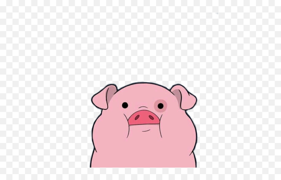 Tumblr Pig Emoji Wallpaper - Png Gravity Falls Pig,Pig Emoji Png