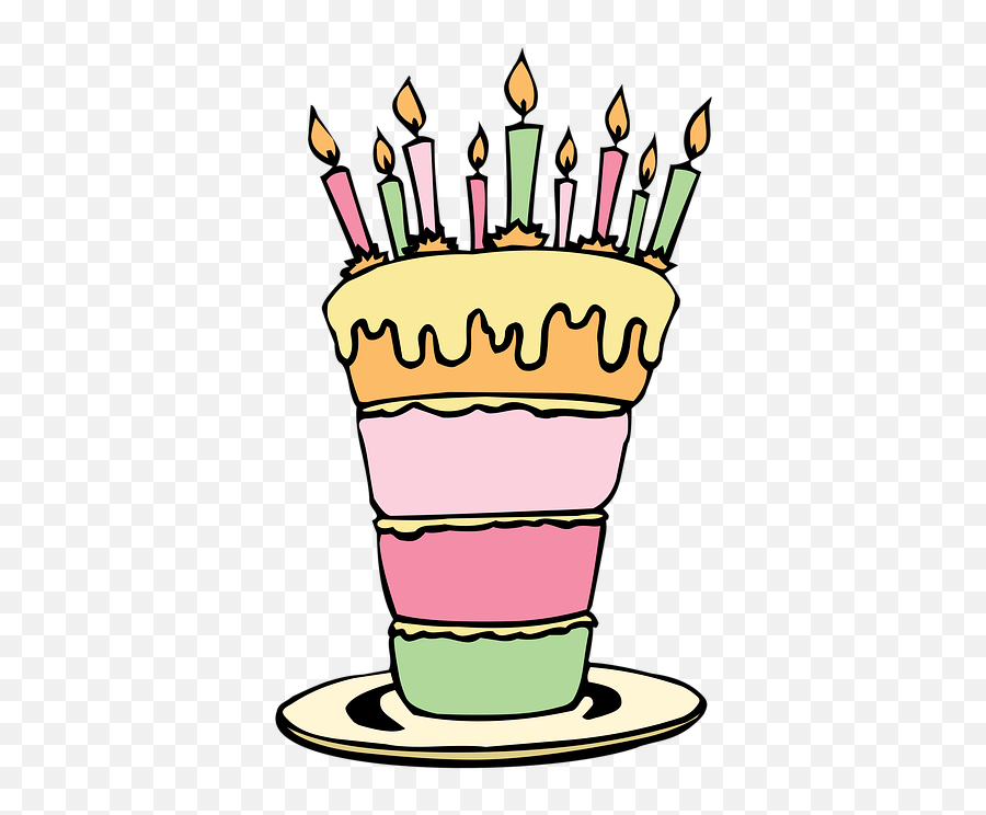 Birthday Cake Food - Birthday Emoji,Facebook Cake Emoji