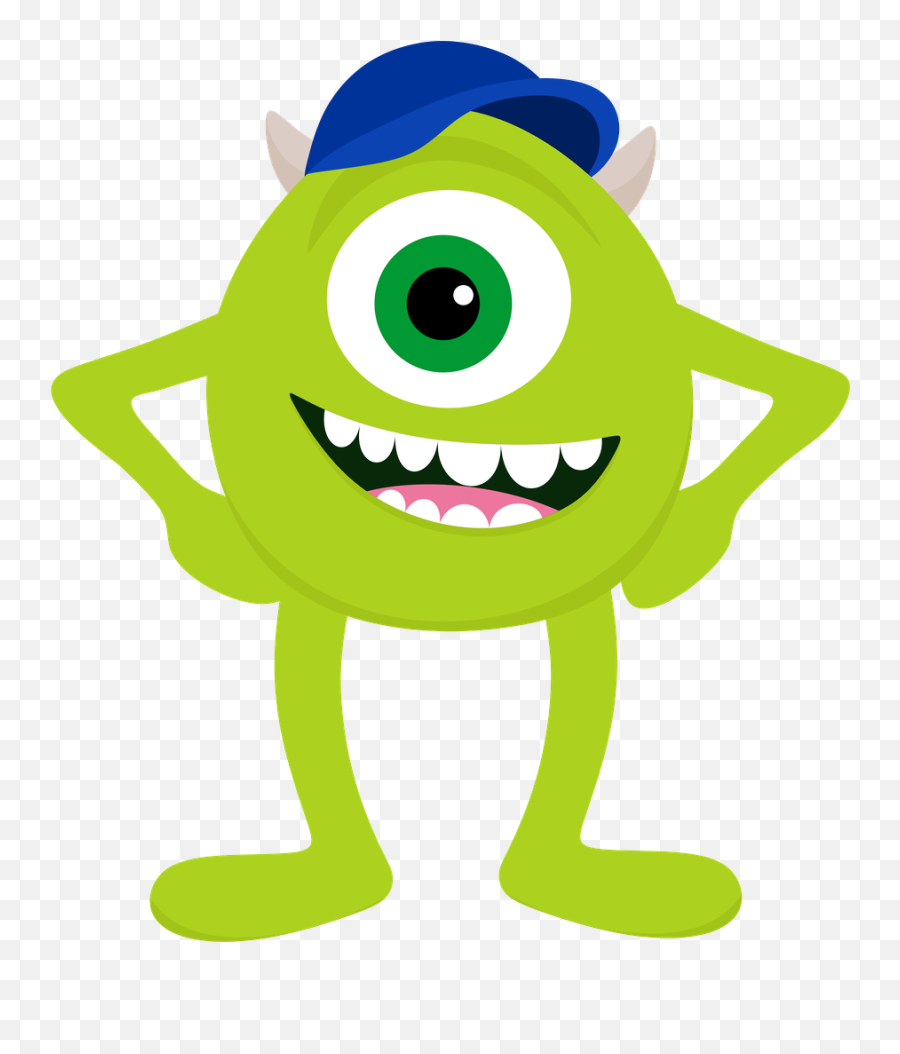 Alien Png - Mike Monsters Inc Clipart Emoji,Alien Emoticon
