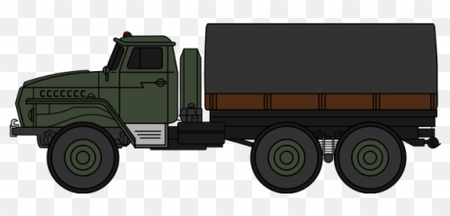 Ural - Army Truck Clipart Emoji,Pickup Truck Emoji