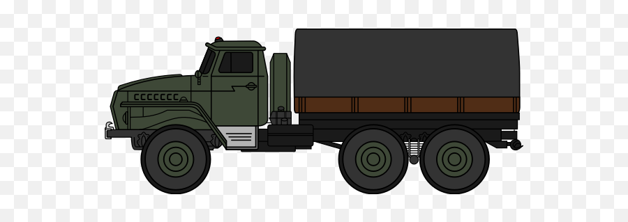 Ural - Army Truck Clipart Emoji,Pickup Truck Emoji
